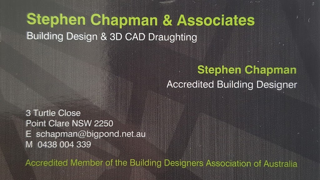 Stephen Chapman & Associates |  | 3 Turtle Cl, Point Clare NSW 2250, Australia | 0243241228 OR +61 2 4324 1228