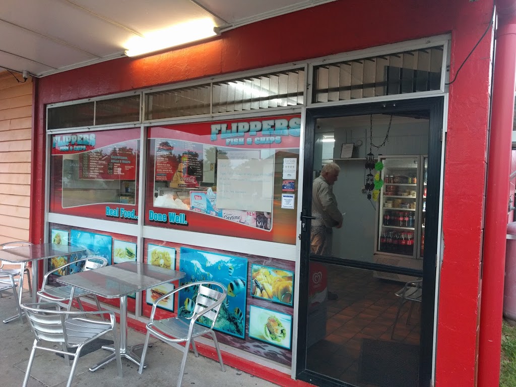 FLIPPERS FISH & CHIPS | meal takeaway | 18 Sims Rd, Walkervale QLD 4670, Australia | 0741520042 OR +61 7 4152 0042