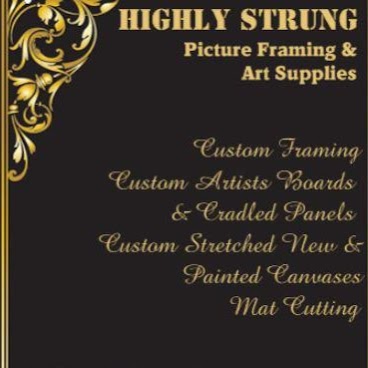 Highly Strung Picture Framing & Art Supplies | store | Unit 1, 9/100 Rene St Noosa Metro Innovation Park Behind Tradelink Plumbing, Noosaville QLD 4566, Australia | 0754424635 OR +61 7 5442 4635