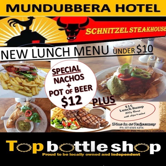 Mundubbera Hotel | store | 20 Lyons St, Mundubbera QLD 4626, Australia | 0741654214 OR +61 7 4165 4214