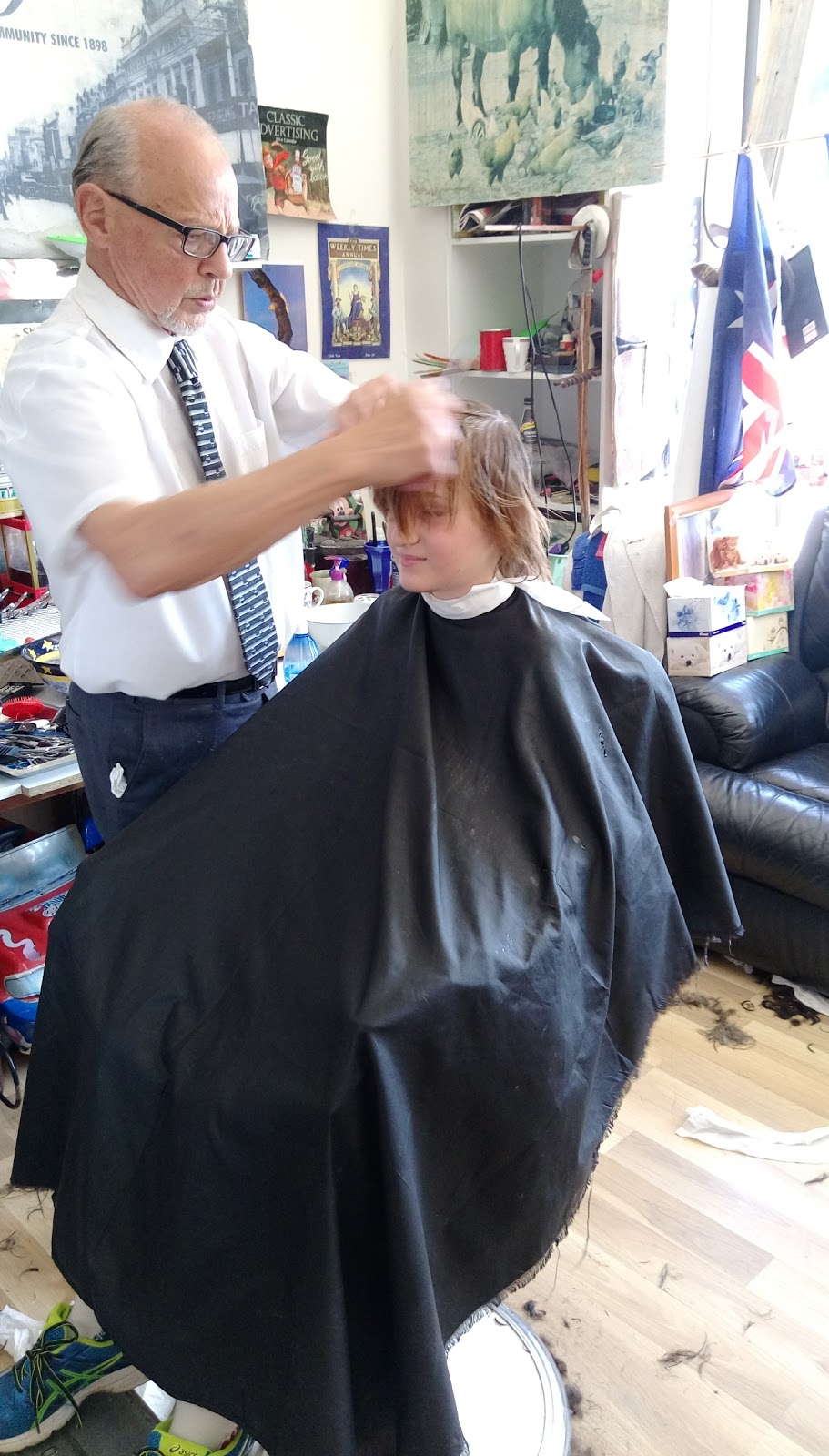 Doug howie, barber extrordinaire | hair care | 4 Eames Ave, Brooklyn VIC 3012, Australia