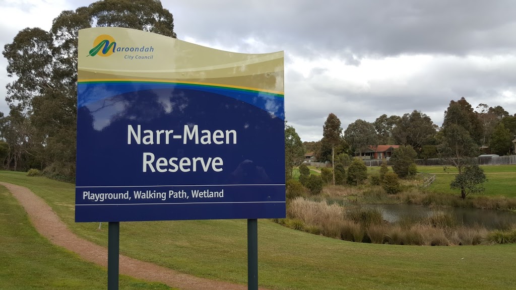 Nar-Maen Reserve | park | 71 Narr-Maen Dr, Croydon Hills VIC 3136, Australia