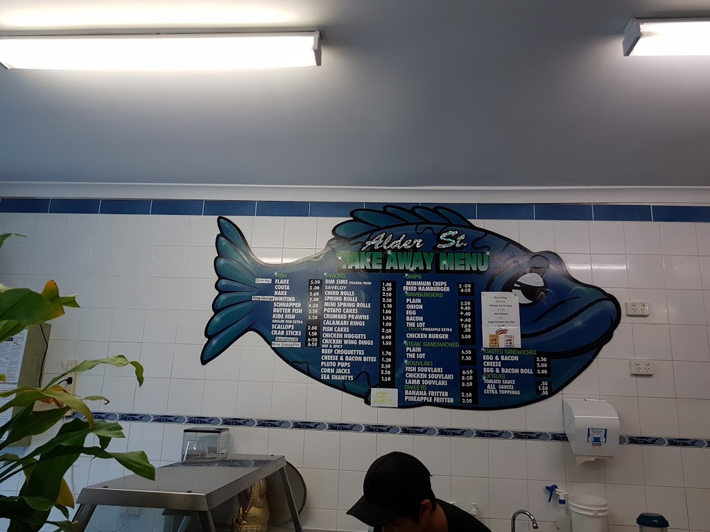 Alder Street Fish & Chips | restaurant | 1 High St, Kangaroo Flat VIC 3555, Australia | 0354478100 OR +61 3 5447 8100