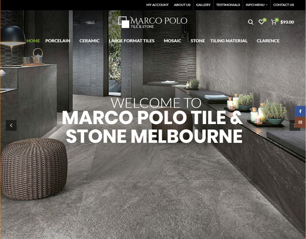 Tiles and Stone MARCO POLO Melbourne - Floor | Bathroom | Wall | | 1 Blissington St, Springvale VIC 3171, Australia | Phone: (03) 8524 2075