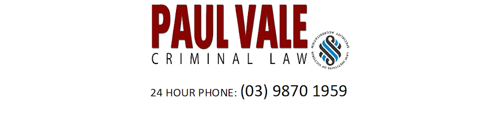 Paul Vale Criminal Law | lawyer | 10 Ringwood St, Ringwood VIC 3134, Australia | 0398701959 OR +61 3 9870 1959