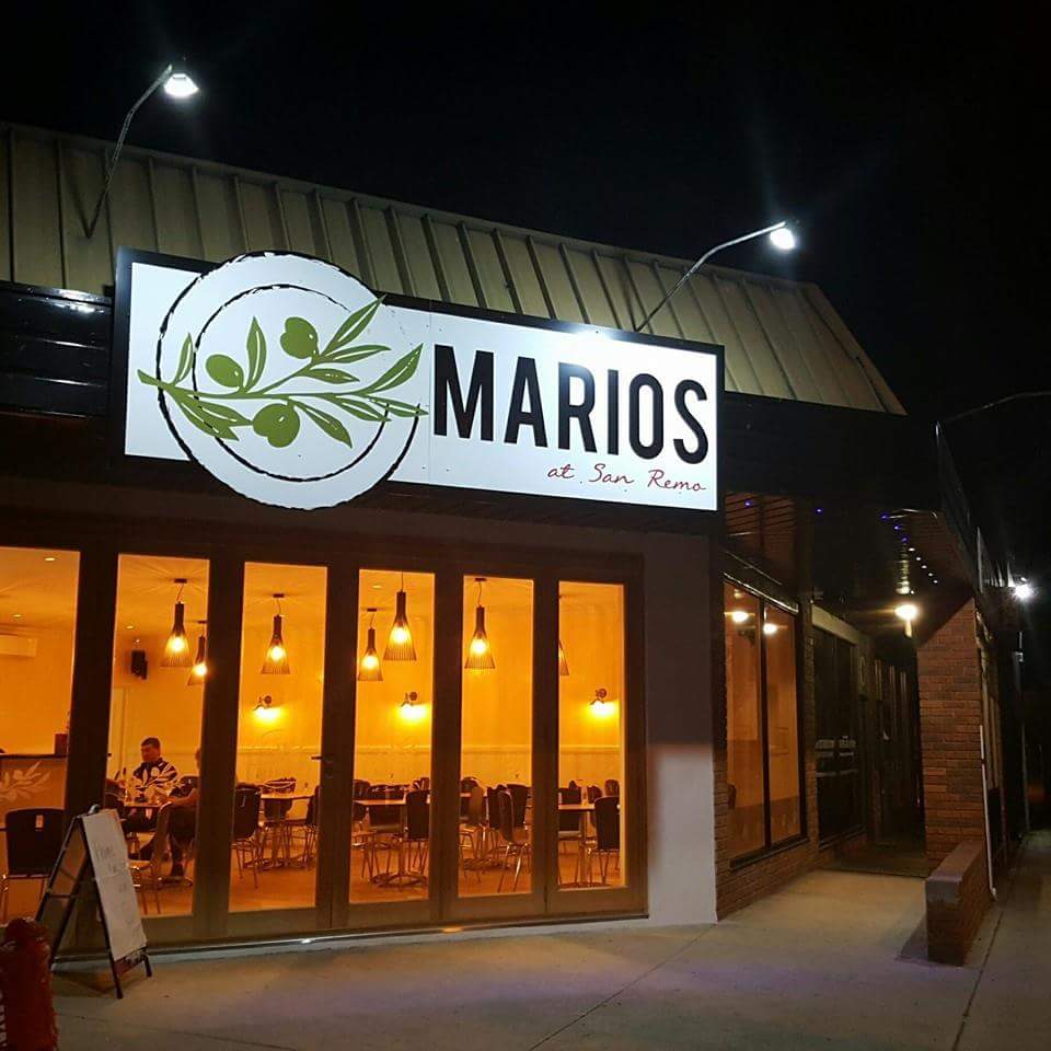 Marios at San Remo | restaurant | 93 Marine Parade, San Remo VIC 3925, Australia | 0356785365 OR +61 3 5678 5365