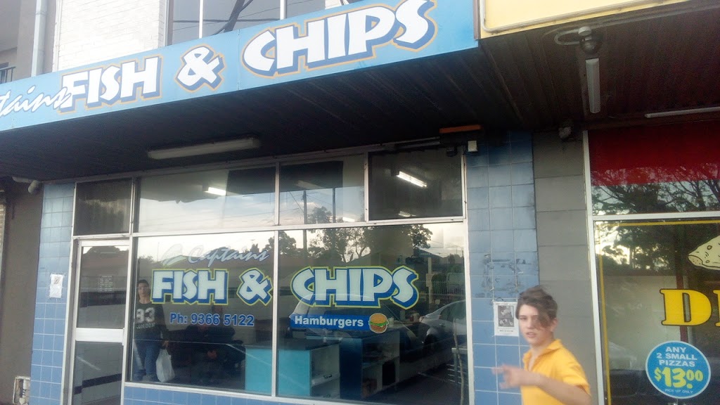 Captains Fish & Chips | 56 Kings Rd, St Albans VIC 3021, Australia | Phone: (03) 9366 5122