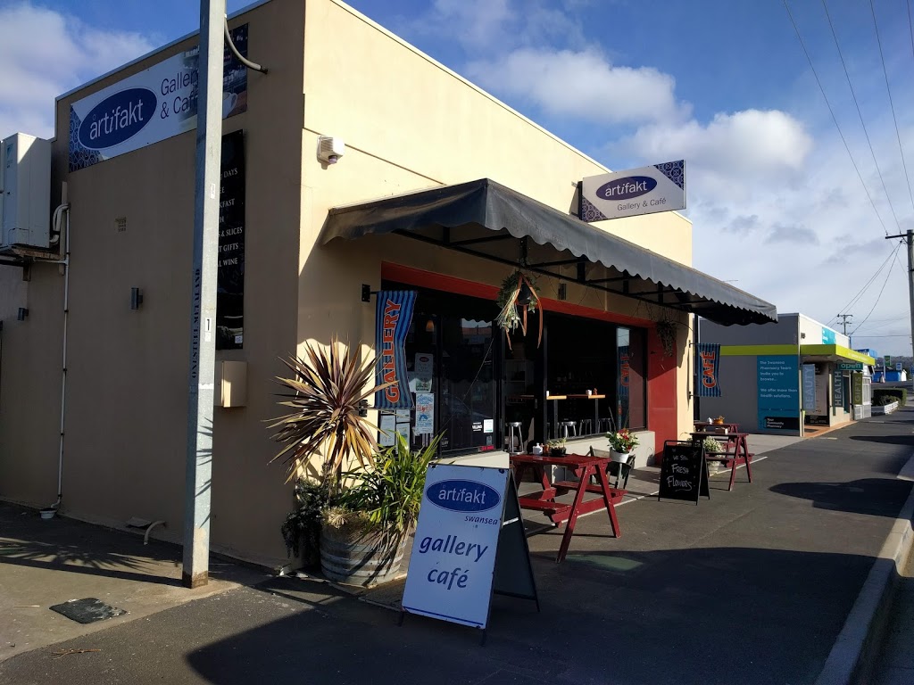 Artifakt Gallery & Cafe | 26 Franklin St, Swansea TAS 7190, Australia | Phone: (03) 6257 9095