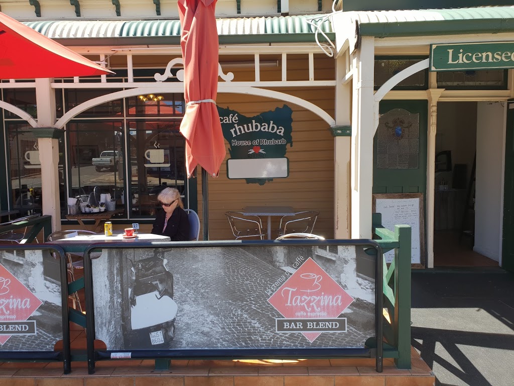 Cafe Rhubaba | 15 King St, Scottsdale TAS 7260, Australia | Phone: (03) 6366 6028