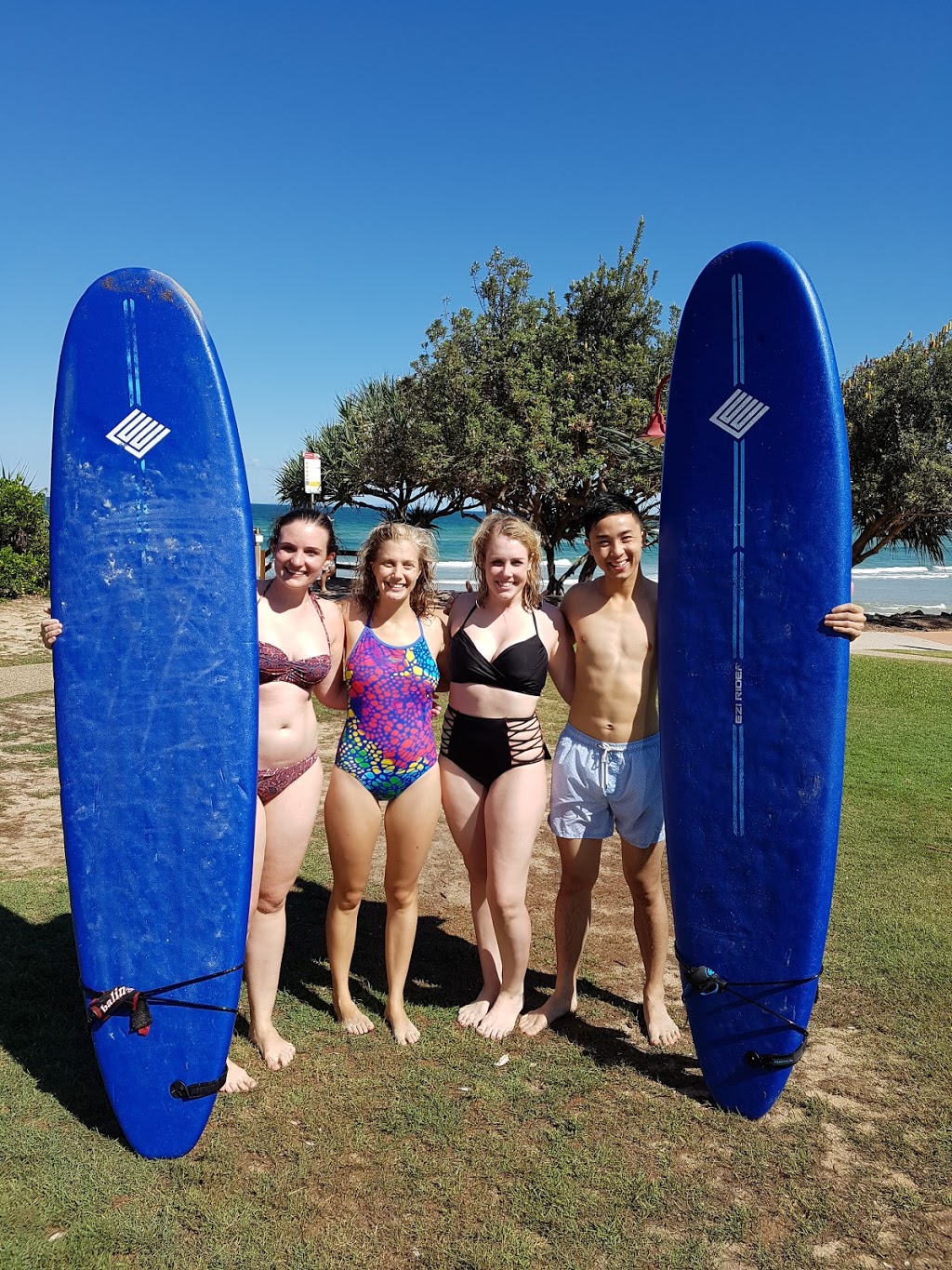 Caloundra Surf School - Sunshine Coast | Clarke Place Park, Happy Valley, The Esplanade Bulcock Beach, Caloundra QLD 4551, Australia | Phone: 0413 381 010