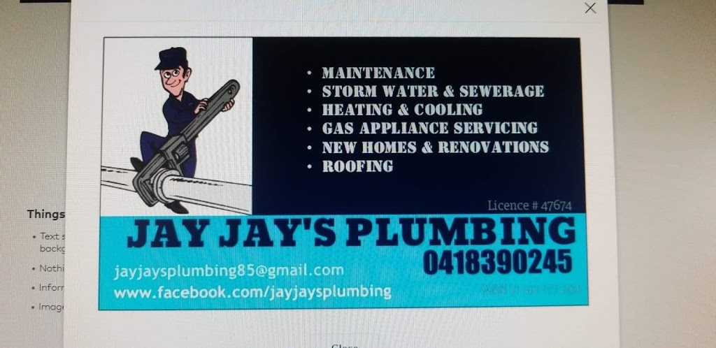 Jay jays plumbing | 12 Phillip Dr, Sunbury VIC 3429, Australia | Phone: 0418 390 245