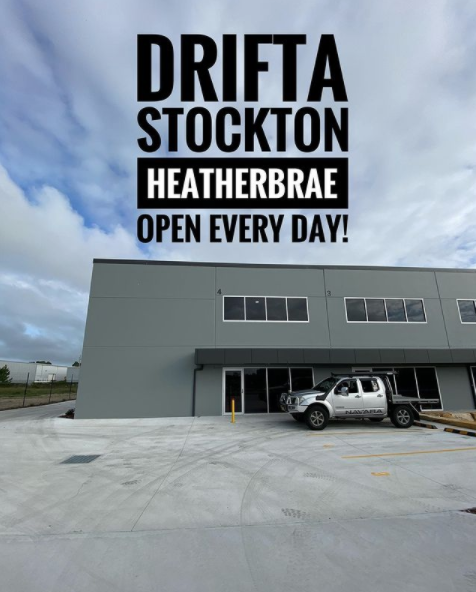 Drifta Stockton Supastore - Heatherbrae | store | Unit 4/4 Whealan Close, Heatherbrae NSW 2324, Australia | 1800782586 OR +61 1800 782 586