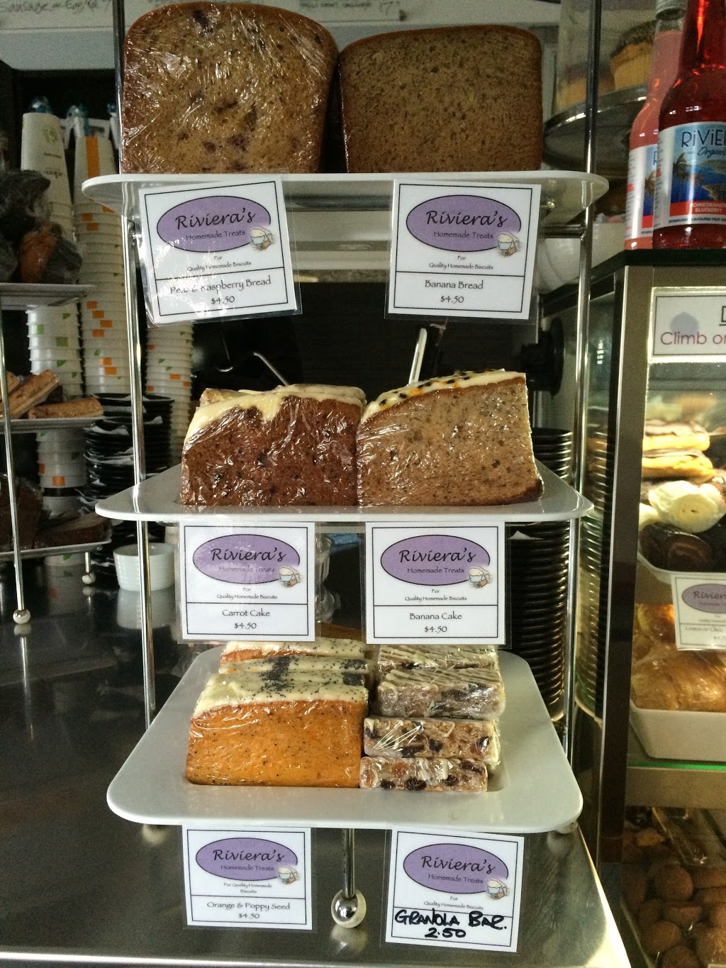 Rivieras Homemade Treats | cafe | 2D Corunna Rd, Eastwood NSW 2122, Australia | 0298747430 OR +61 2 9874 7430