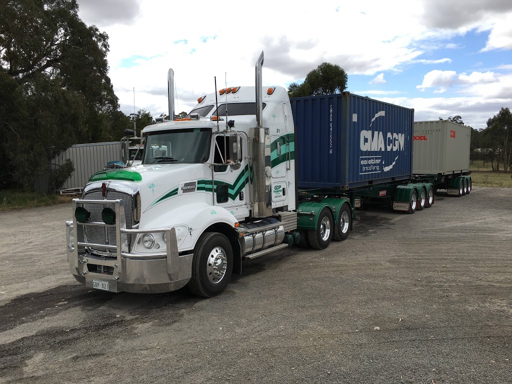 GDP Transport | 65 Bald Hills Rd, Creswick VIC 3363, Australia | Phone: (03) 5345 2150