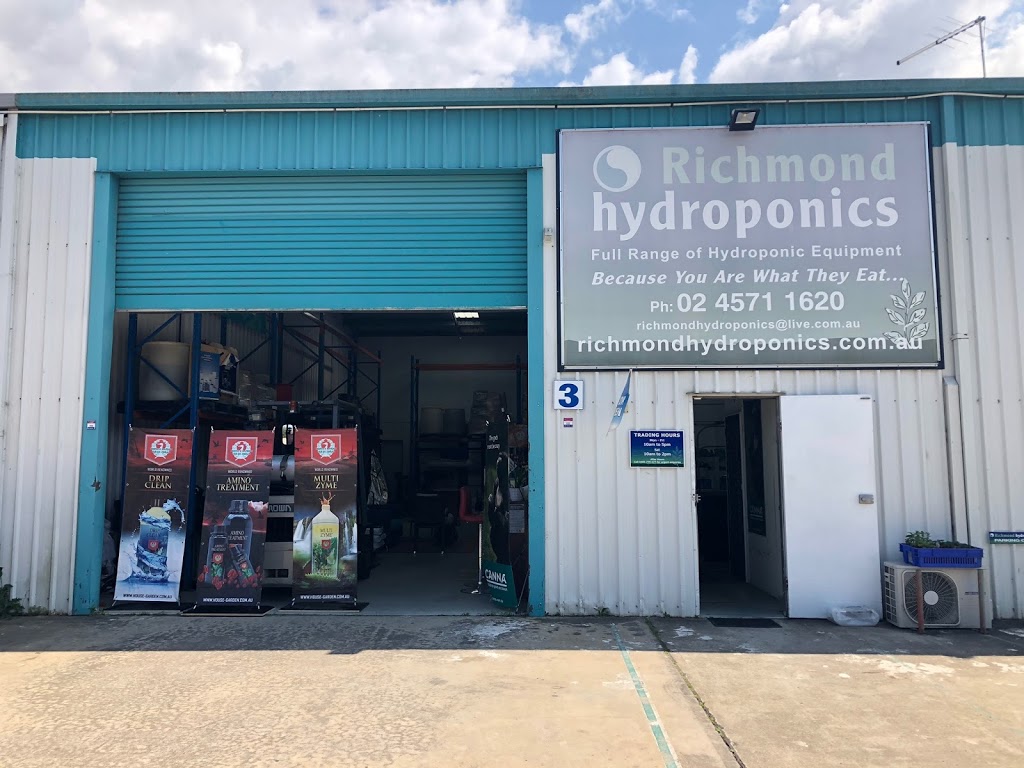 Richmond Hydroponics | 3/84 Bells Line of Rd, North Richmond NSW 2754, Australia | Phone: (02) 4571 1620