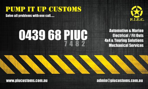 Pump It Up Customs | 227 Henley Beach Rd, Torrensville SA 5031, Australia | Phone: 0439 687 482