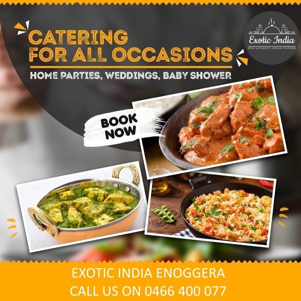 EXOTIC INDIA ENOGGERA | restaurant | Shop 4/318 Wardell St, Enoggera QLD 4051, Australia | 0466400077 OR +61 466 400 077
