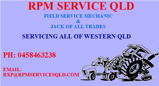 RPM Services QLD | Springvale Station, 388 Hungerford Rd, Eulo QLD 4491, Australia | Phone: 0458 463 238
