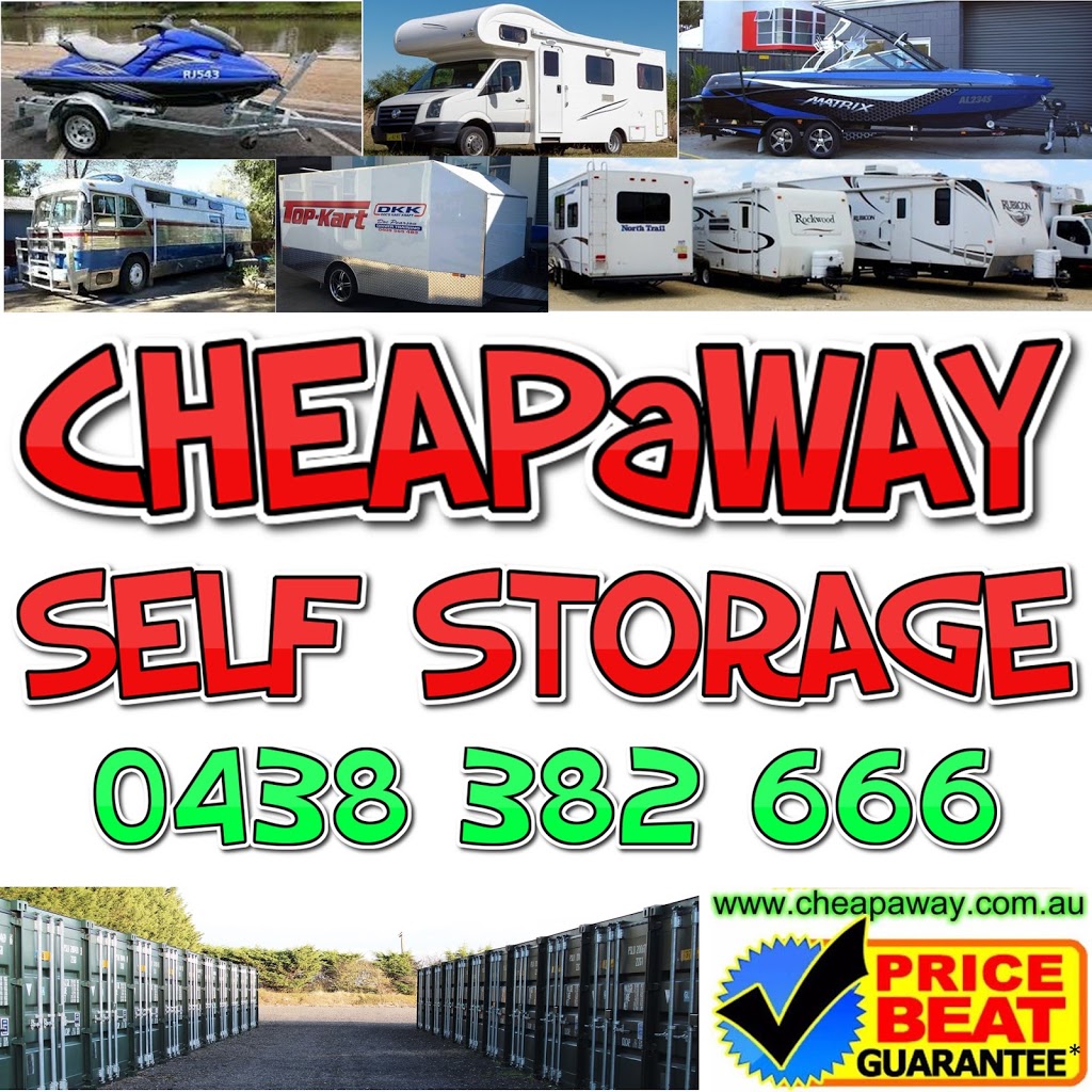CHEAPaWAY SELF STORAGE | storage | 38 Queen St, Harrisville QLD 4307, Australia | 0438382666 OR +61 438 382 666