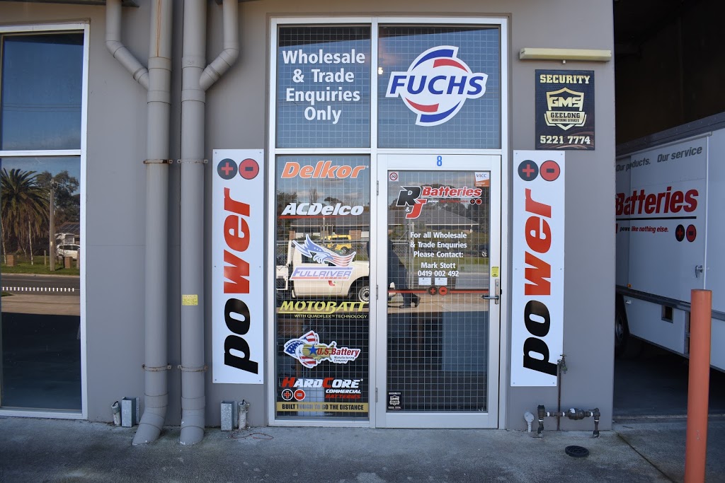 R&J Batteries | 8/63-69 Anomaly St, Moolap VIC 3221, Australia | Phone: (03) 5248 4291