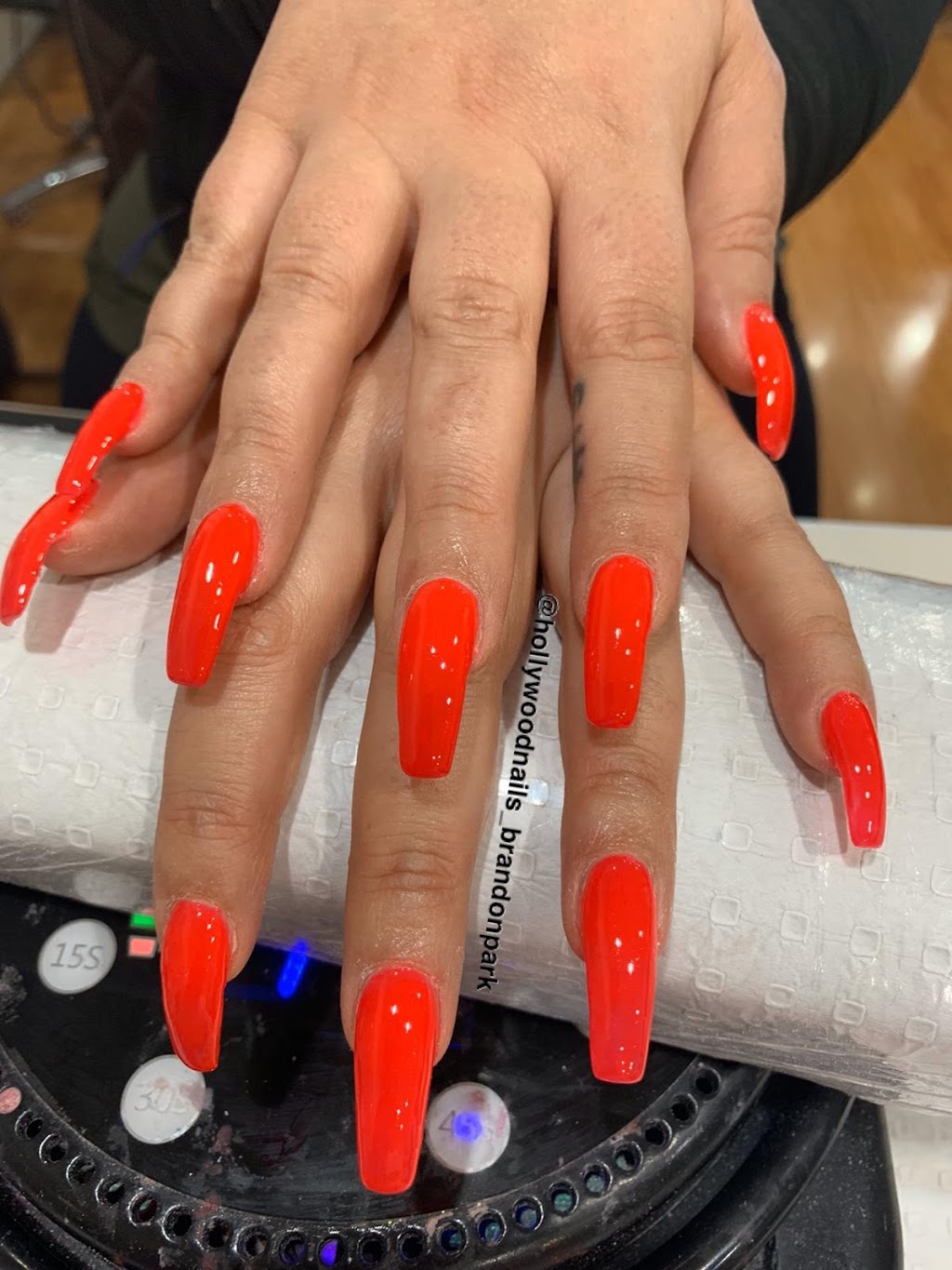 Hollywood Nails Brandon Park | Shop SP012, Centro Shopping Centre, cnr Ferntree Gully Rd &, Springvale Rd, Wheelers Hill VIC 3150, Australia | Phone: (03) 9562 0709