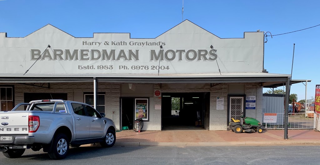 Barmedman Motors Pty Ltd | car repair | 63 Queen St, Barmedman NSW 2668, Australia | 0269762004 OR +61 2 6976 2004