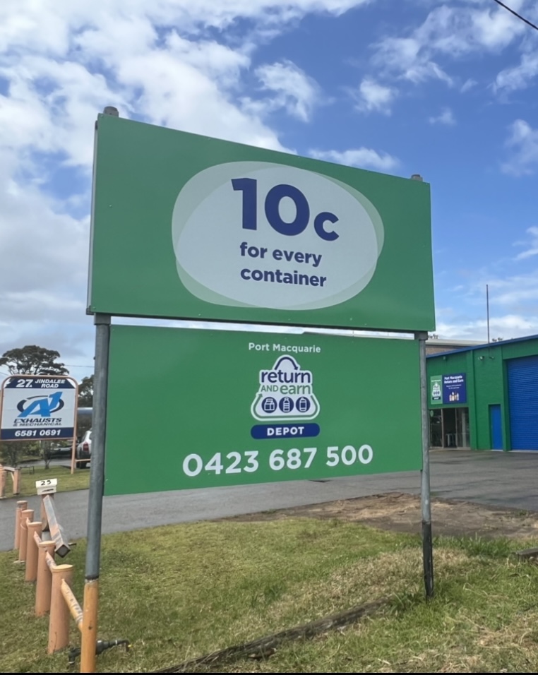 Port Macquarie Return and Earn | 25 Jindalee Rd, Port Macquarie NSW 2444, Australia | Phone: 0423 687 500