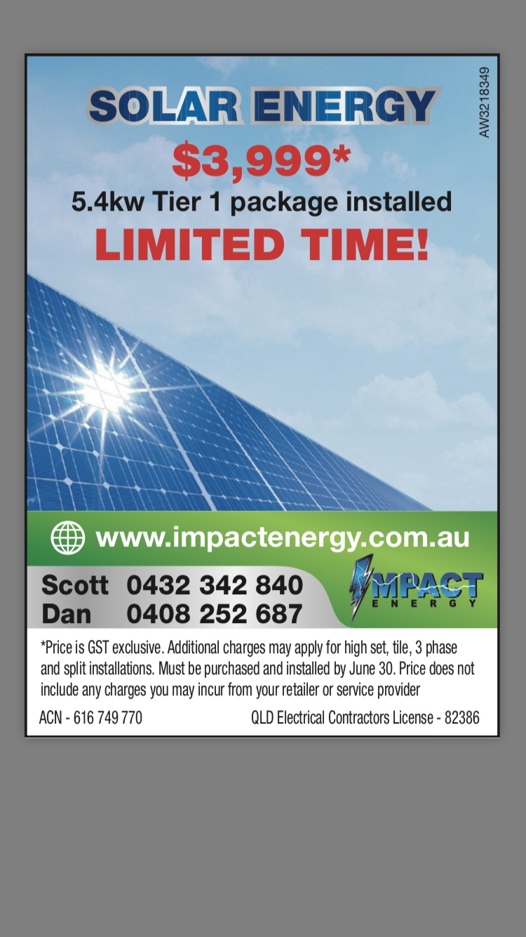 Impact Energy | 163 Greensward Rd, Tamborine QLD 4270, Australia | Phone: 0432 342 840