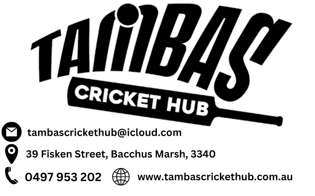 Tambas Cricket Hub | store | 39 Fisken St, Maddingley VIC 3340, Australia | 0497953202 OR +61 497 953 202