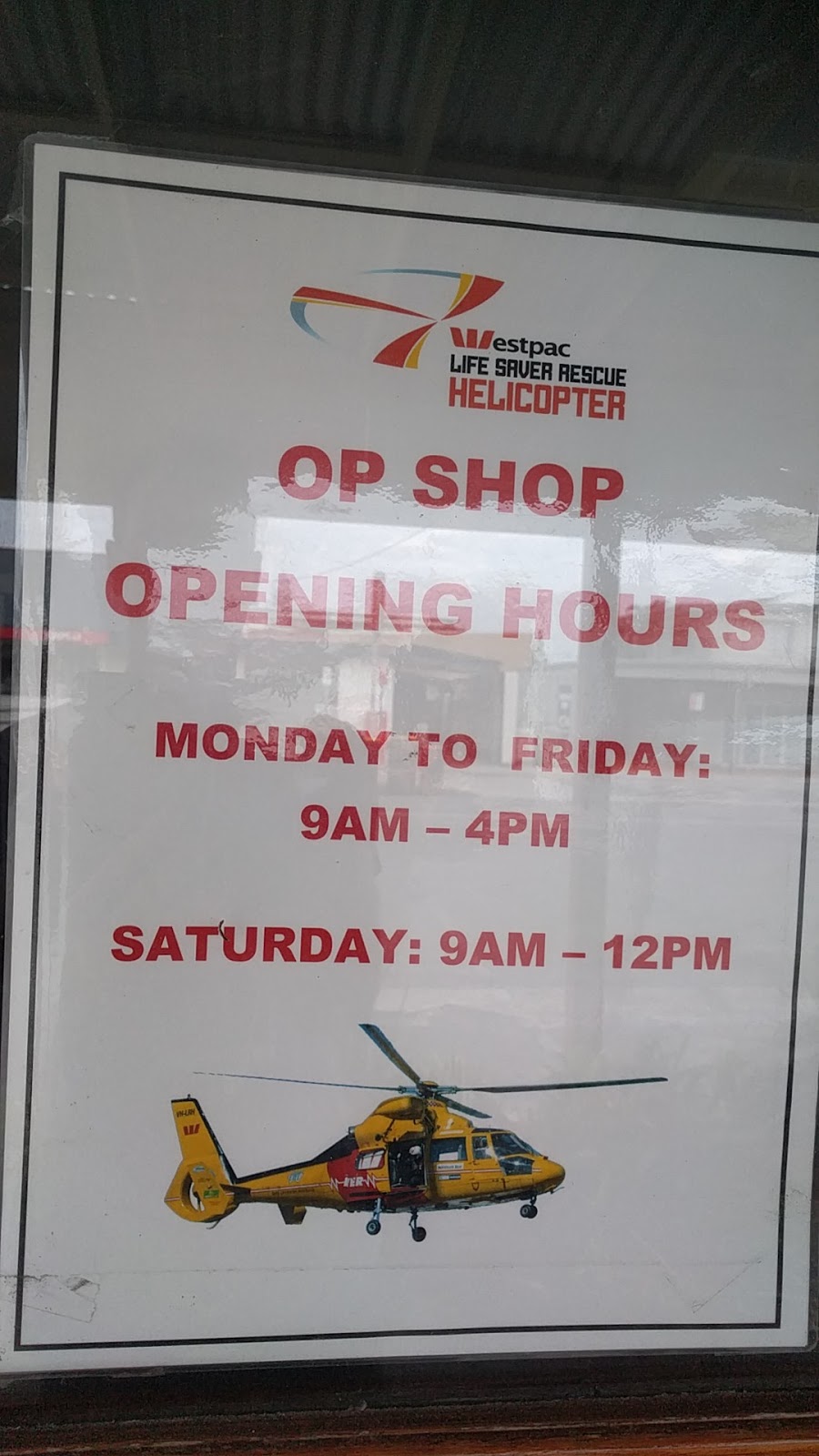 Helicopter Op Shop | store | 20 Yamba St, Yamba NSW 2464, Australia | 0266462779 OR +61 2 6646 2779