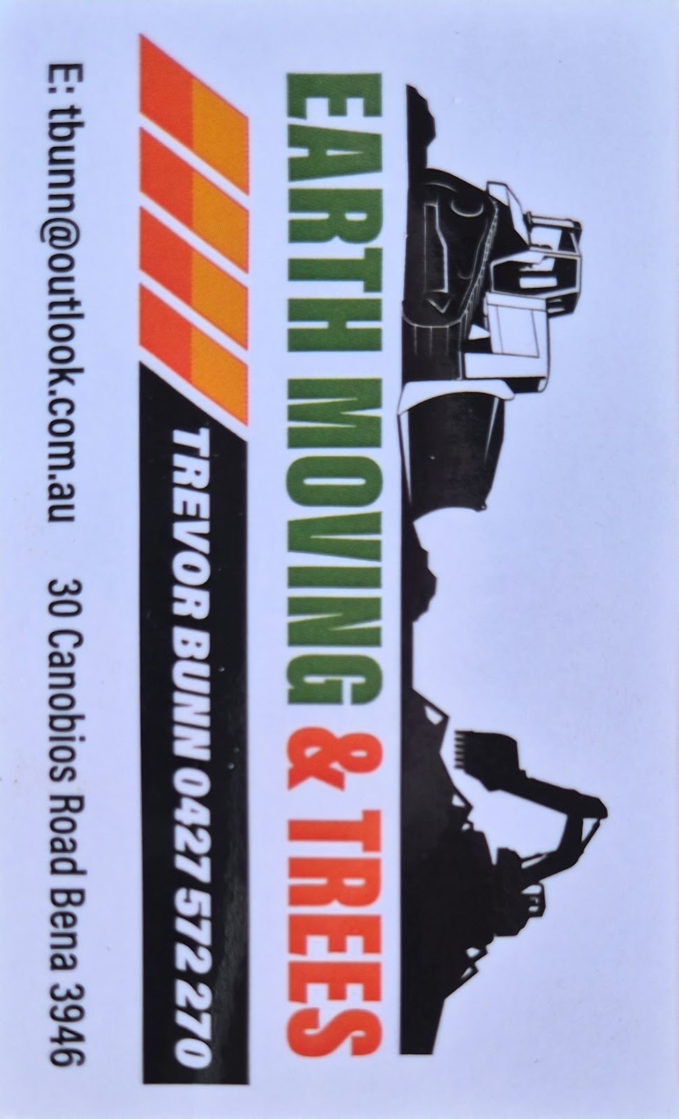 Earth Moving and Trees Trevor Bunn | 30 Canobios Road, Bena VIC 3946, Australia | Phone: 0427 572 270