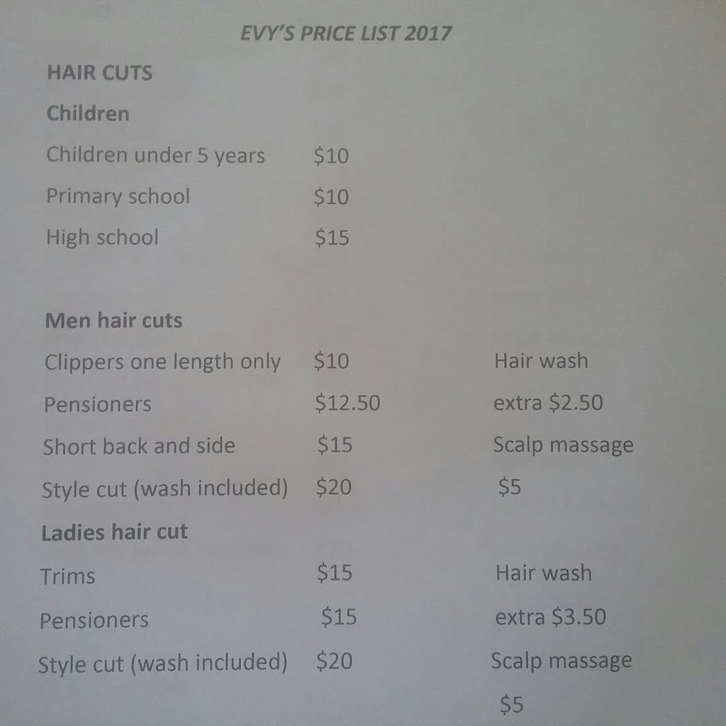 Evys hairdressing | 3 Anthony Ct, Summerholm QLD 4341, Australia | Phone: 0412 885 246