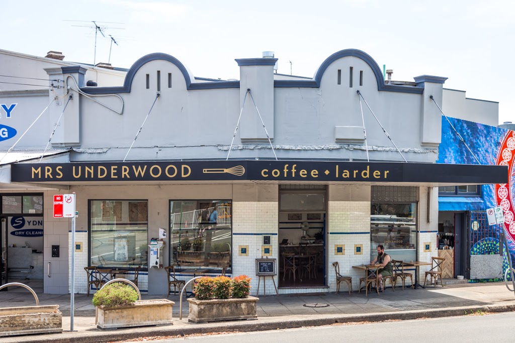 Mrs Underwood • Coffee - Larder | 16 Douglas St, Stanmore NSW 2048, Australia | Phone: (02) 9569 6656