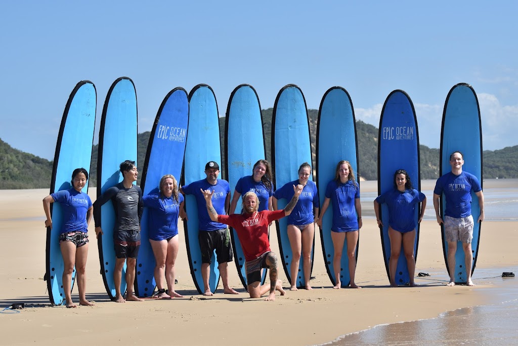 Rainbow Beach Surf School | shed, 5 Karoonda Rd, Rainbow Beach QLD 4581, Australia | Phone: 0408 738 192