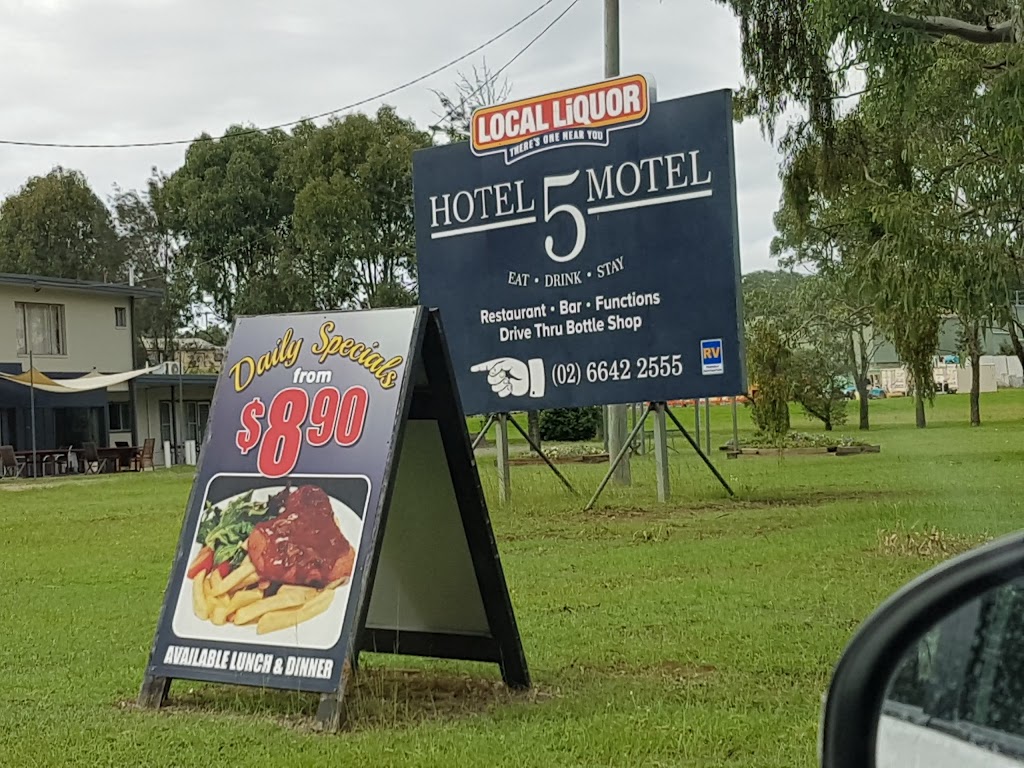 Hotel Motel 5 | restaurant | 189 Armidale Rd, South Grafton NSW 2460, Australia | 0266422555 OR +61 2 6642 2555