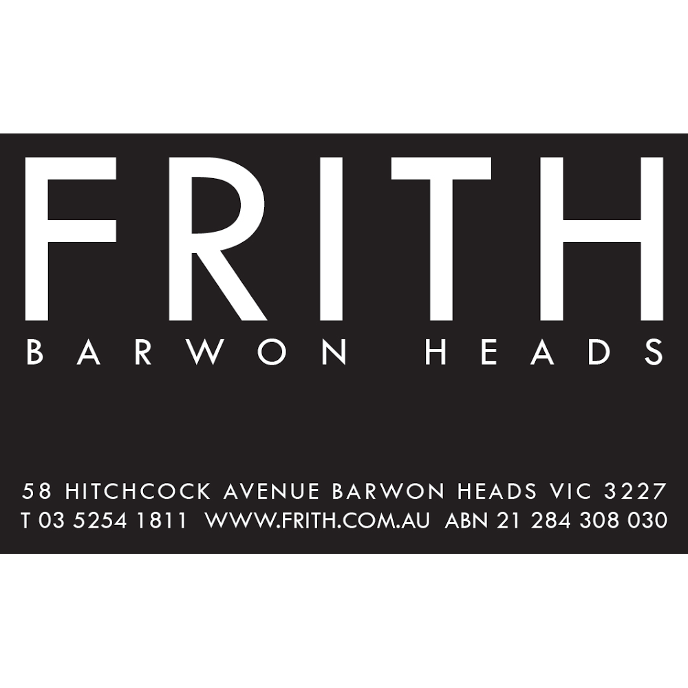 FRITH | home goods store | 1 & 2/58 Hitchcock Ave, Barwon Heads VIC 3227, Australia | 0352541811 OR +61 3 5254 1811