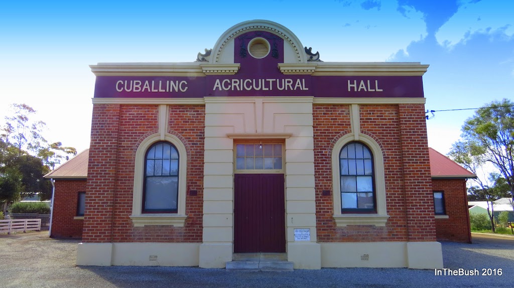 Cuballing Agricultural Hall | 191 Campbell St, Cuballing WA 6311, Australia | Phone: (08) 9883 6031