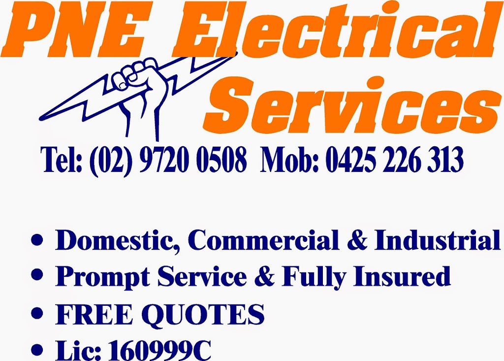 PNE Electrical Services |  | Canley Heights NSW 2166, Australia | 0425226313 OR +61 425 226 313