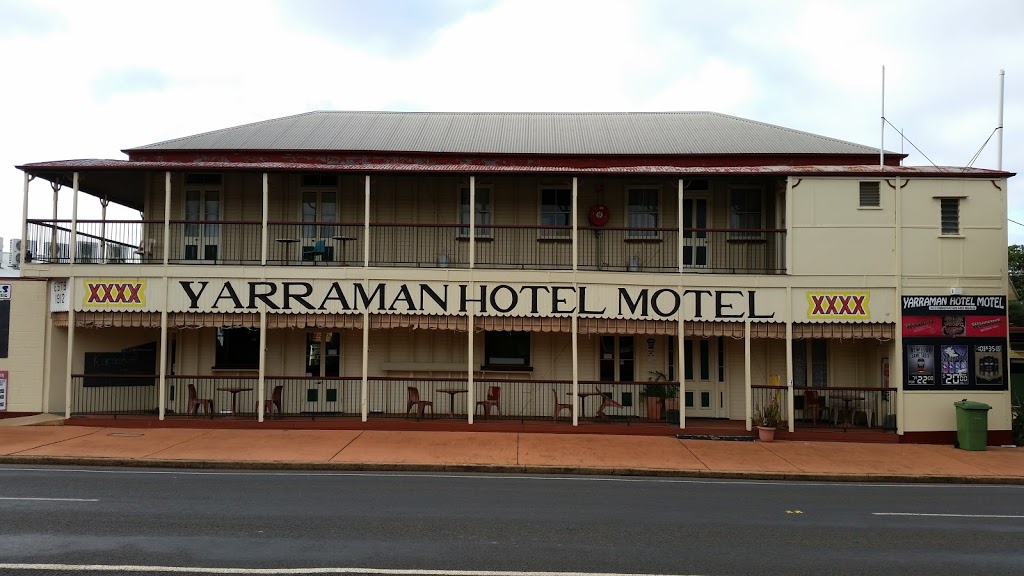 Yarraman Hotel Motel | lodging | 14 New England Hwy, Yarraman QLD 4614, Australia | 0741638285 OR +61 7 4163 8285