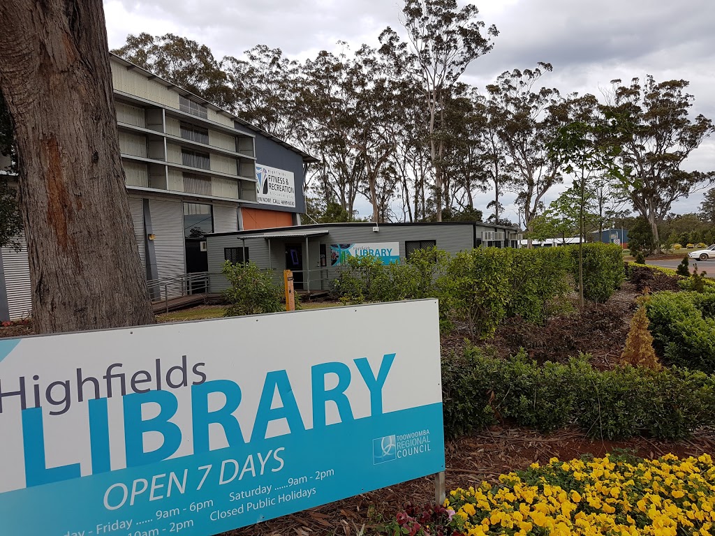 Highfields Library | library | Community Ct, Highfields QLD 4352, Australia | 0746996519 OR +61 7 4699 6519