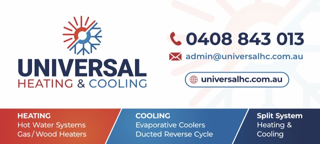 Universal Heating and Cooling | 50 Brooke St, Inglewood VIC 3517, Australia | Phone: 0408 843 013