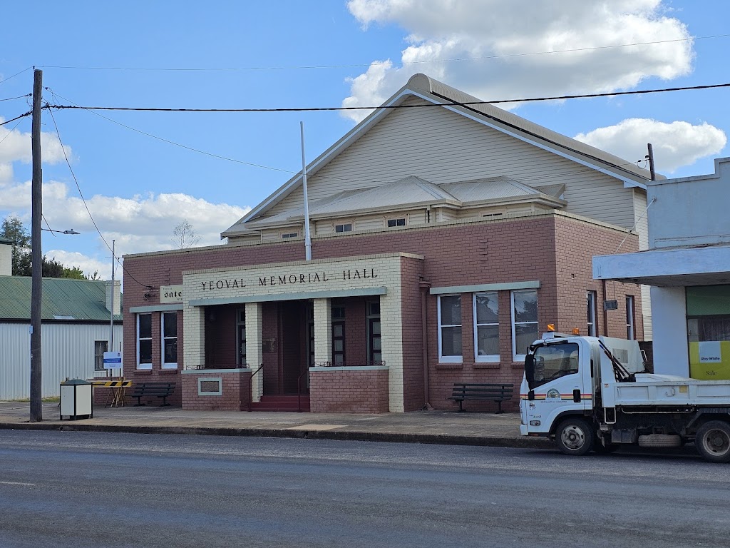 Yeoval Memorial Town Hall | 25 Forbes St, Yeoval NSW 2868, Australia | Phone: 0456 828 394