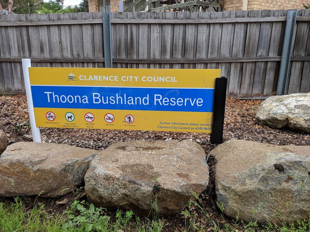 Thoona Bushland Reserve | park | Geilston Bay TAS 7015, Australia