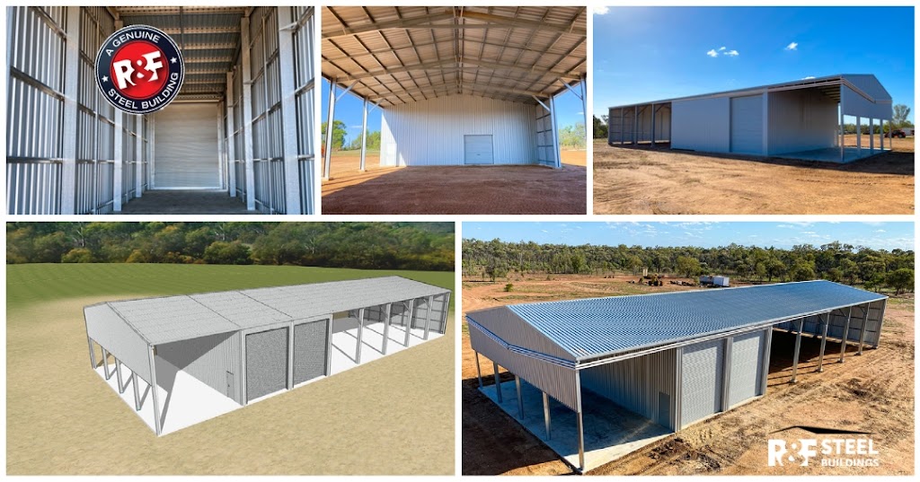 R&F Steel Buildings Emerald | 4 Ironbark Dr, Emerald QLD 4720, Australia | Phone: 0400 574 377