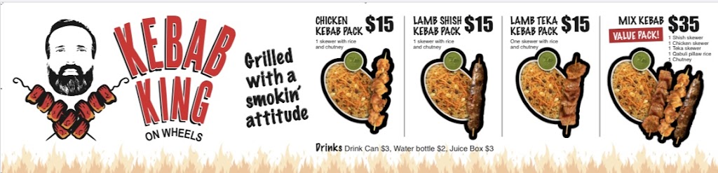 Kebab King On Wheels | 24 Aurora St, Ipswich QLD 4300, Australia | Phone: 0478 701 345
