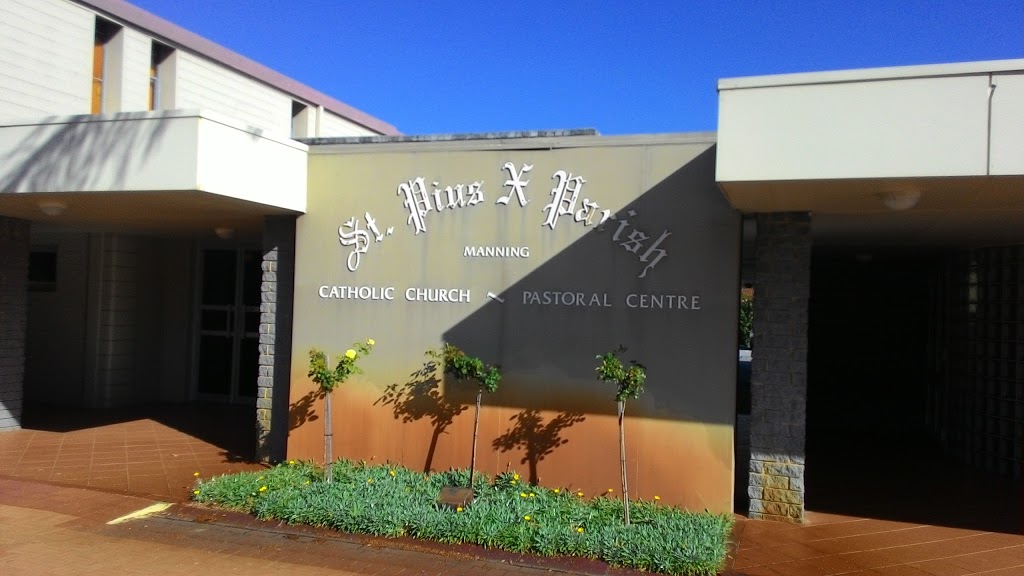 St Pius X Manning Catholic Church | church | 23 Paterson St, Como WA 6152, Australia | 0893133251 OR +61 8 9313 3251