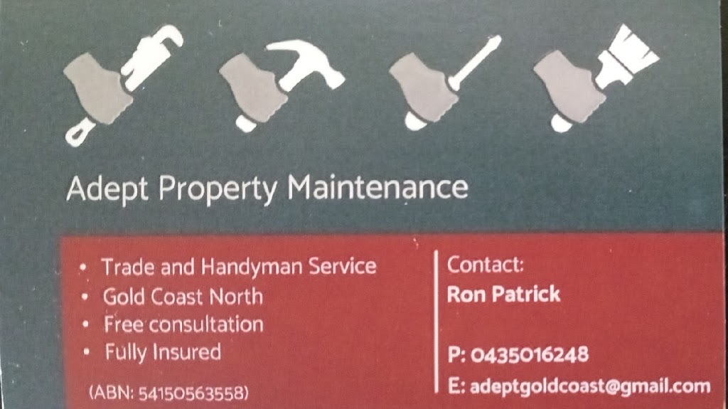 Adept Property Maintenance | general contractor | 61 Pacific Parade, Tamborine Mountain QLD 4272, Australia | 0435016248 OR +61 435 016 248