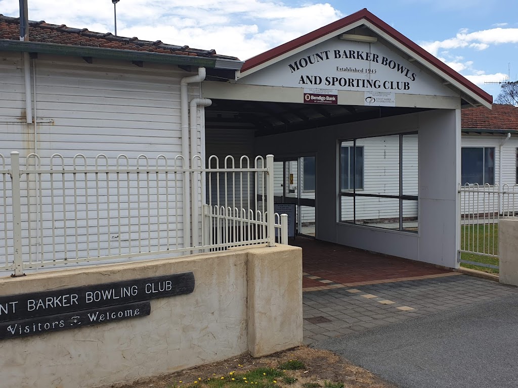 Mount Barker Bowls and Sports Club | 3 Lowood Rd, Mount Barker WA 6324, Australia | Phone: (08) 9851 1636