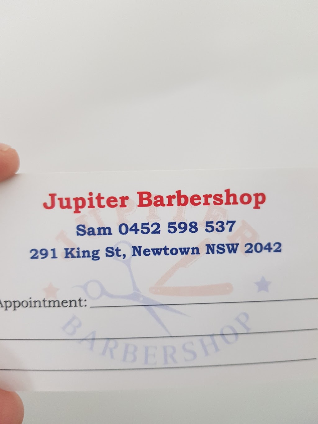 Jupiter Barbershop | hair care | 287/289 King St, Newtown NSW 2042, Australia | 0452598537 OR +61 452 598 537