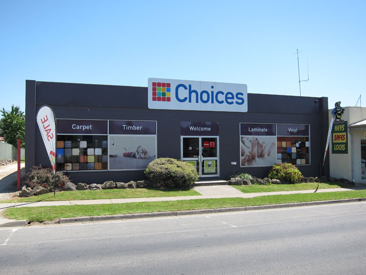 Choices Flooring | home goods store | 47 High St, Wodonga VIC 3690, Australia | 0260242200 OR +61 2 6024 2200